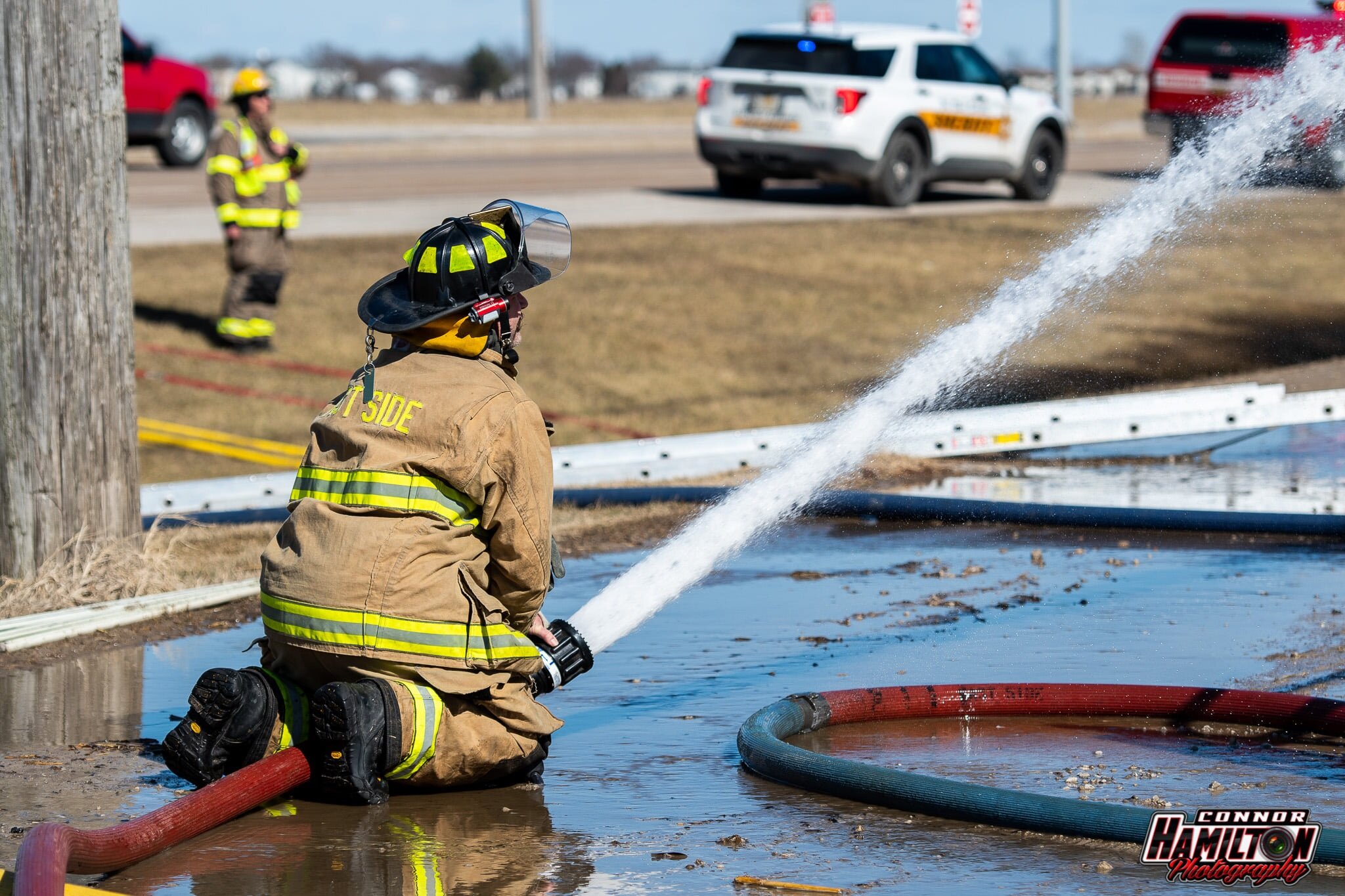  On 02/24/2021, the East Side Fire Department responded mutual aid to Mascoutah Fire Department for a barn fire.  