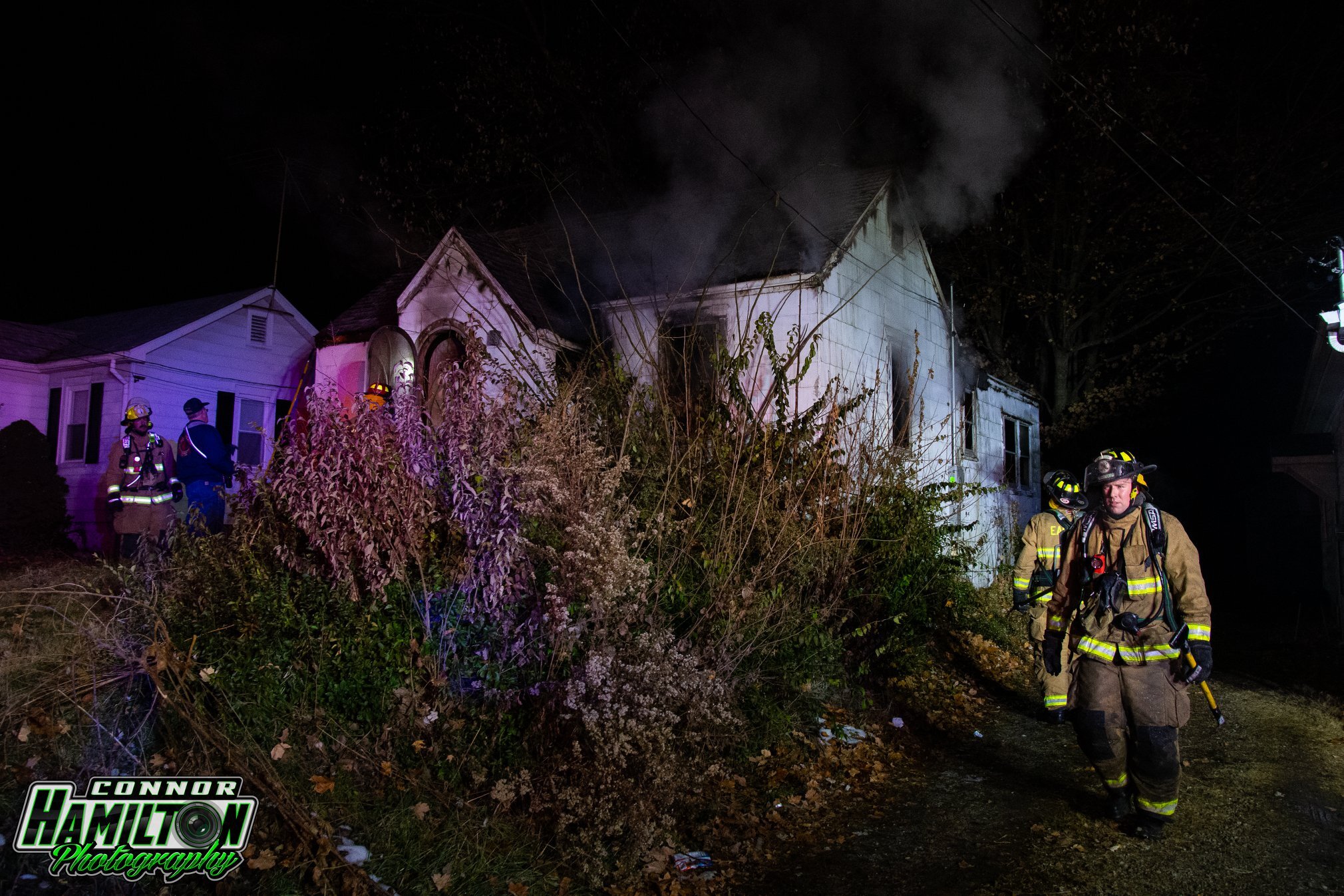  On 11/15/2019, the East Side Fire Department responded for a structure fire in a vacant residence. Mutual aid was received by Swansea and Belleville Fire Departments.  