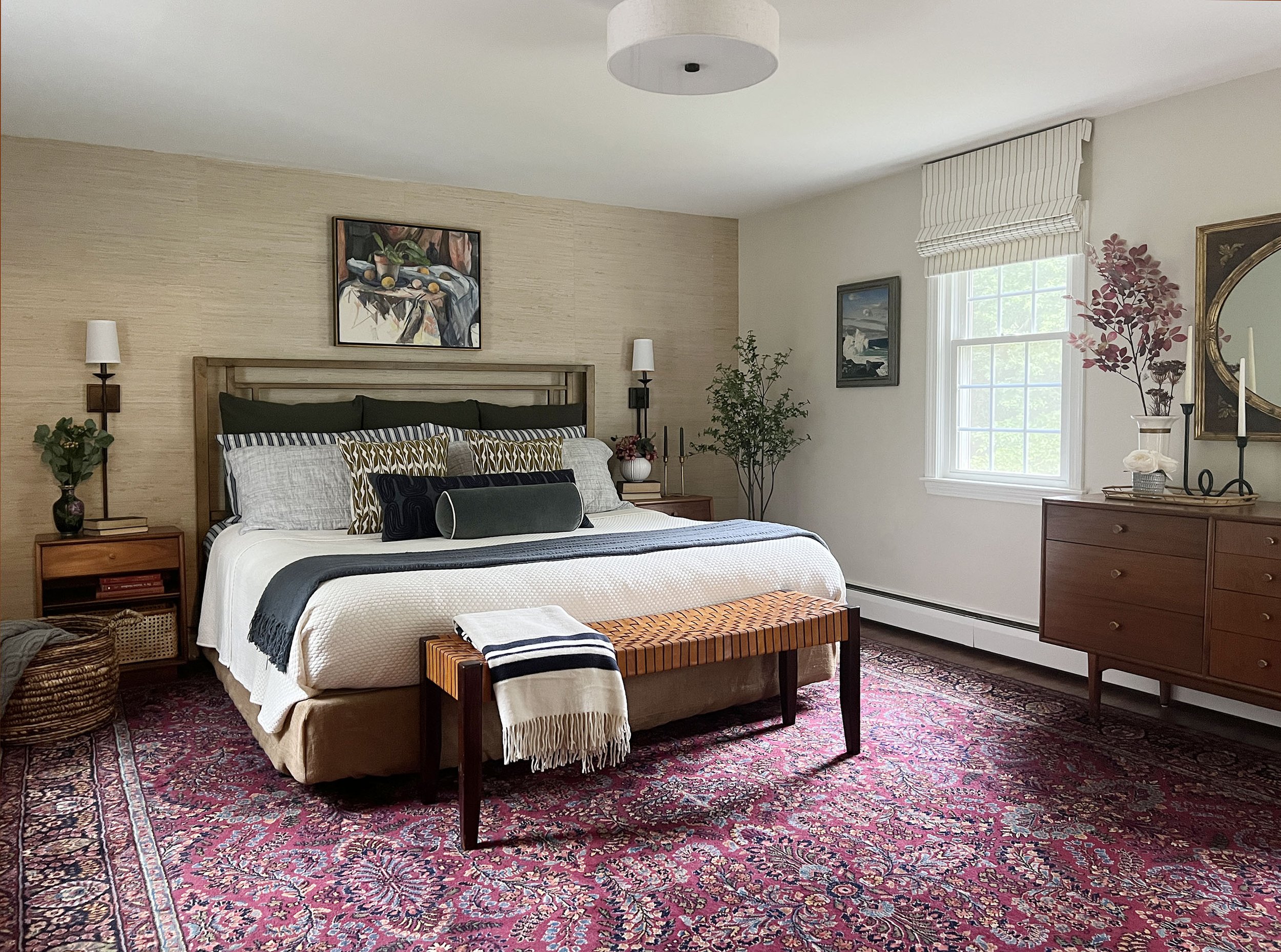 Transitional Master Bedroom Design