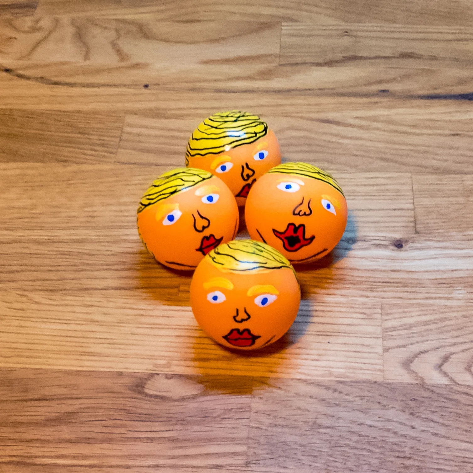 trump ping pong ball