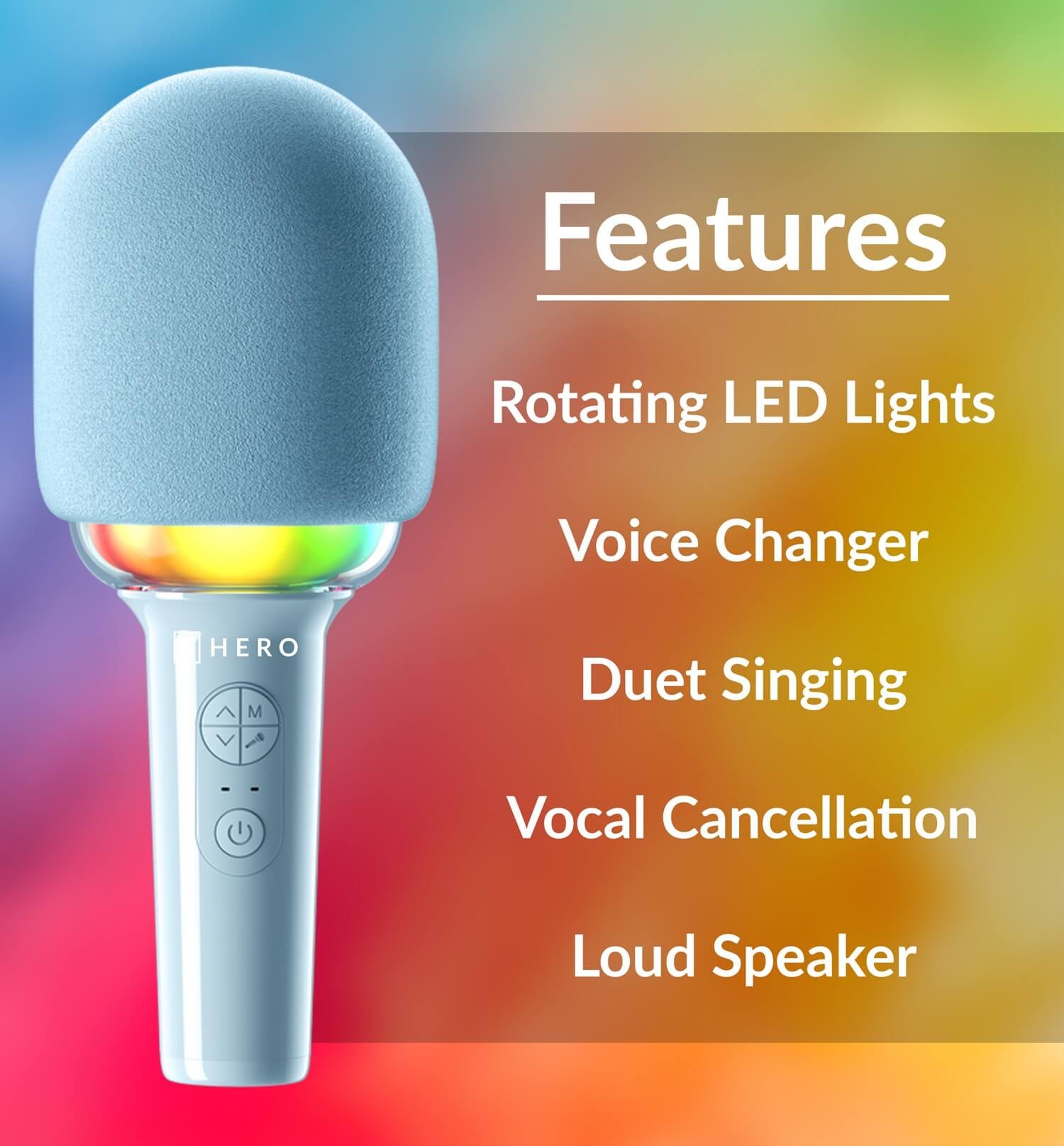 K Hero Melody Karaoke Microphone — K HERO