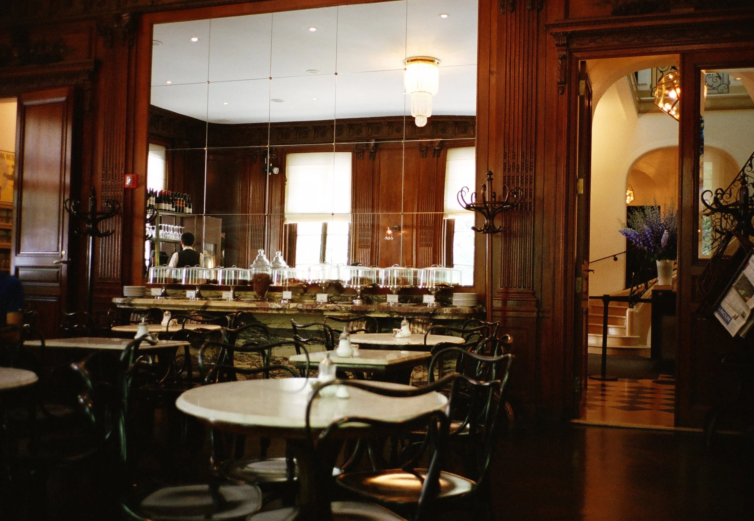 Austrian-style Cafe Sabarsky in New York City on March 4th 2016.