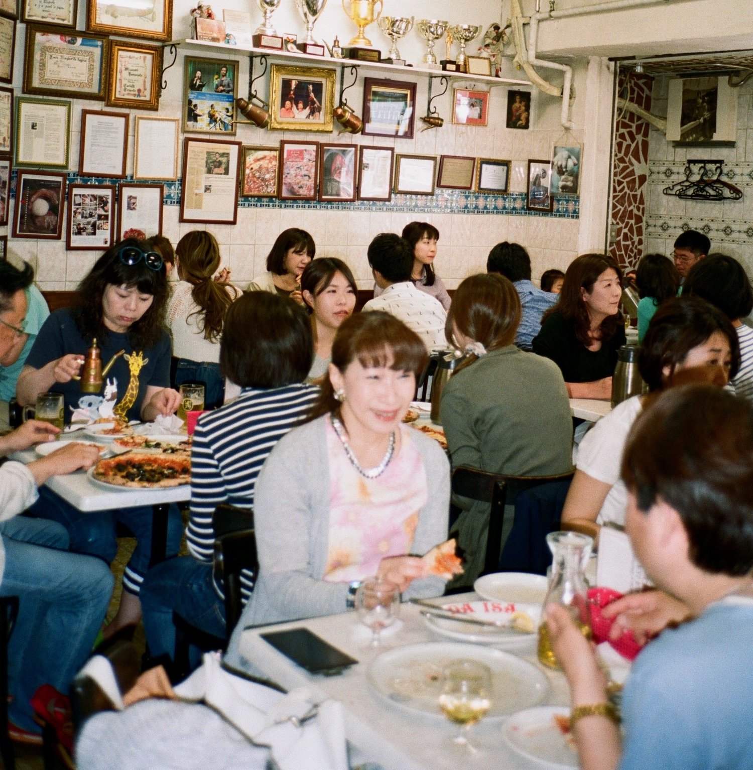 Da Isa Pizzeria, Tokyo, Japan, April 2017.