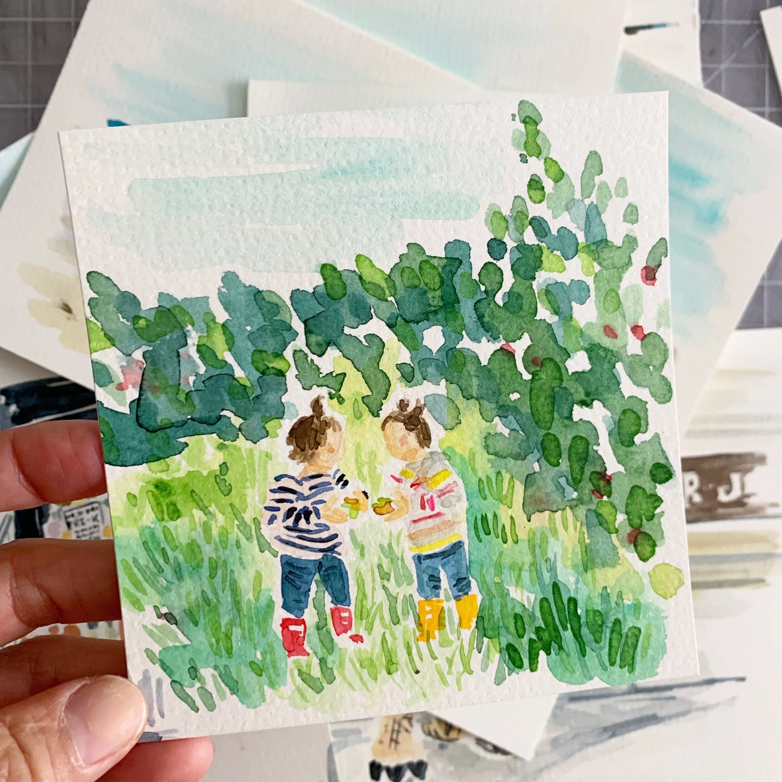 minhee-park-cho-brooklyn-new-york-painter-watercolor-apple-picking.jpeg