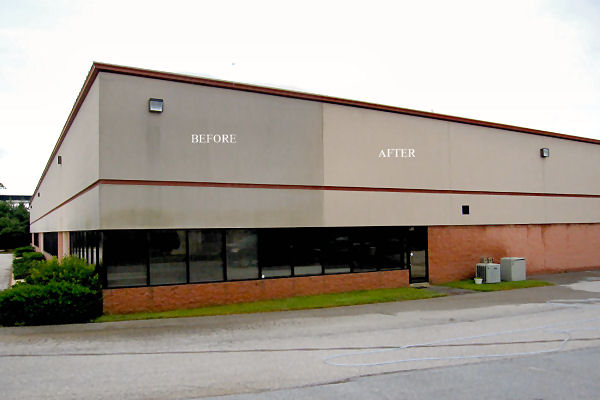 storefront pressure washing