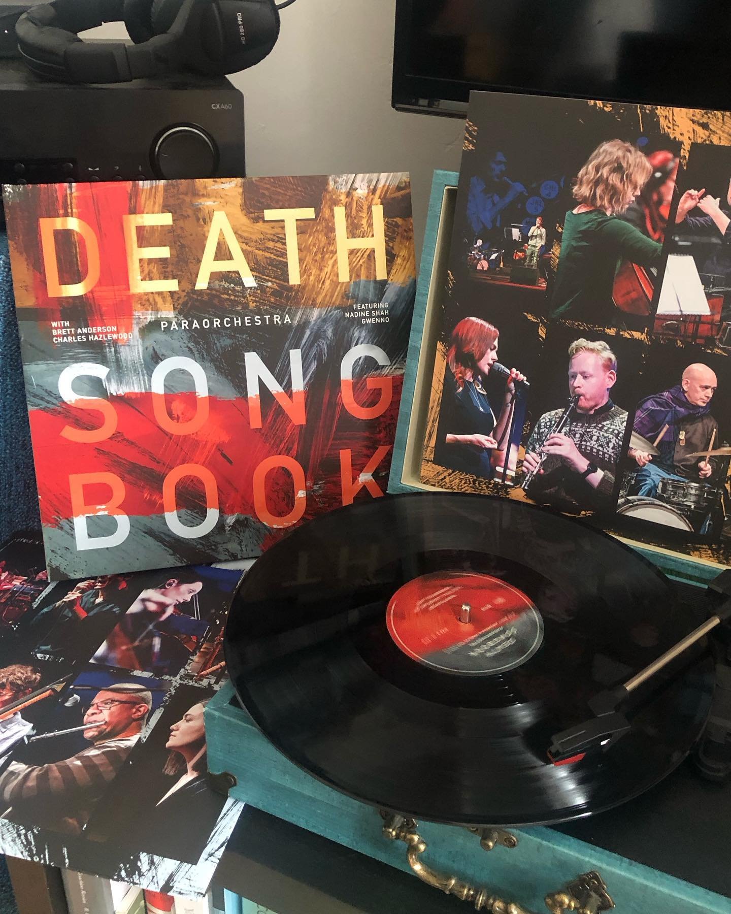 Immensely proud @paraorchestra released our second LP today, 19 April 2024, on @world_circuit_records 💫 

Death Songbook 🥀 features a host of exquisite arrangements by @_ceharding_ of classic and more recent songs inspired by death, longing, loss a