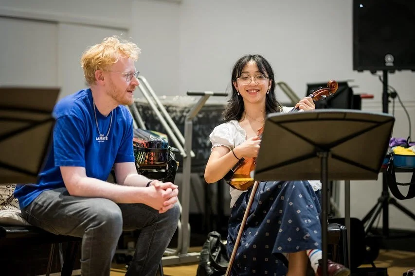 Some lovely images by @blikmo capturing our Play with Paraorchestra weekend recently&hellip; a real treat to meet and work with six early-career musicians who identify as disabled and to give them a flavour of how we work with our musicians @paraorch