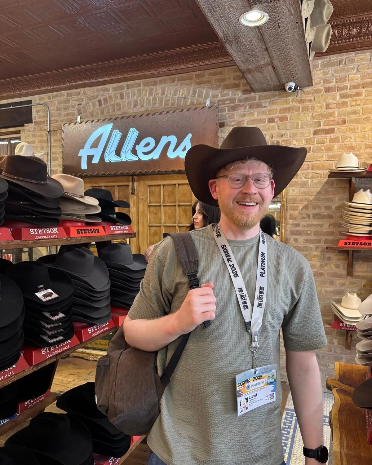 Cowboy Coleman (ahem) having way too much fun at SXSW 2025 😂 

Huge thanks to @hannahwilliamsw @paraorchestra @british_underground @britishcouncil @aceagrams for making it happen 💪 

See you another year Austin! 🤞