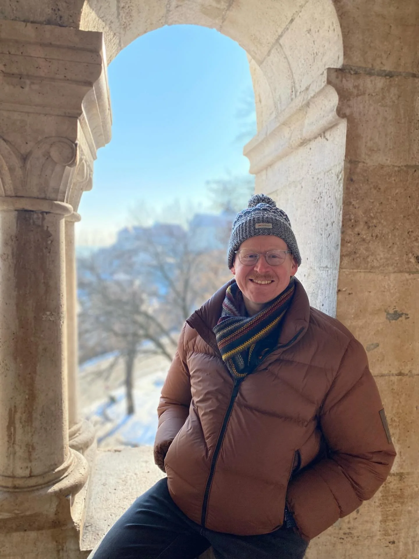Brilliant weekend in Budapest with my bro and sister-in-law celebrating our amazing Mum&rsquo;s 60th 🥳 🇭🇺 

What a city: beautiful architecture, hearty food and thermal baths to beat the freezing temperatures, crisp blue skies, many rounds of Spac