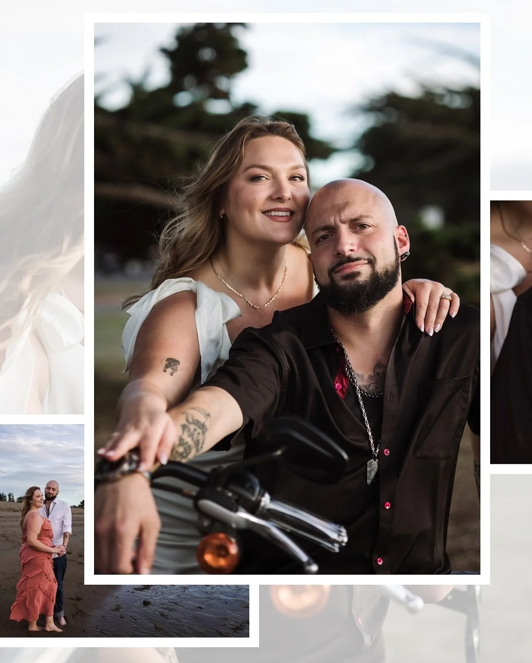 🏍️💍 Had a blast capturing this awesome couple&rsquo;s engagement session with their Harley by the beach! 🌊✨ Love, laughter, and great vibes all around. Can&rsquo;t wait to see where their adventure takes them! 🩷

Shot for @apollofotografie