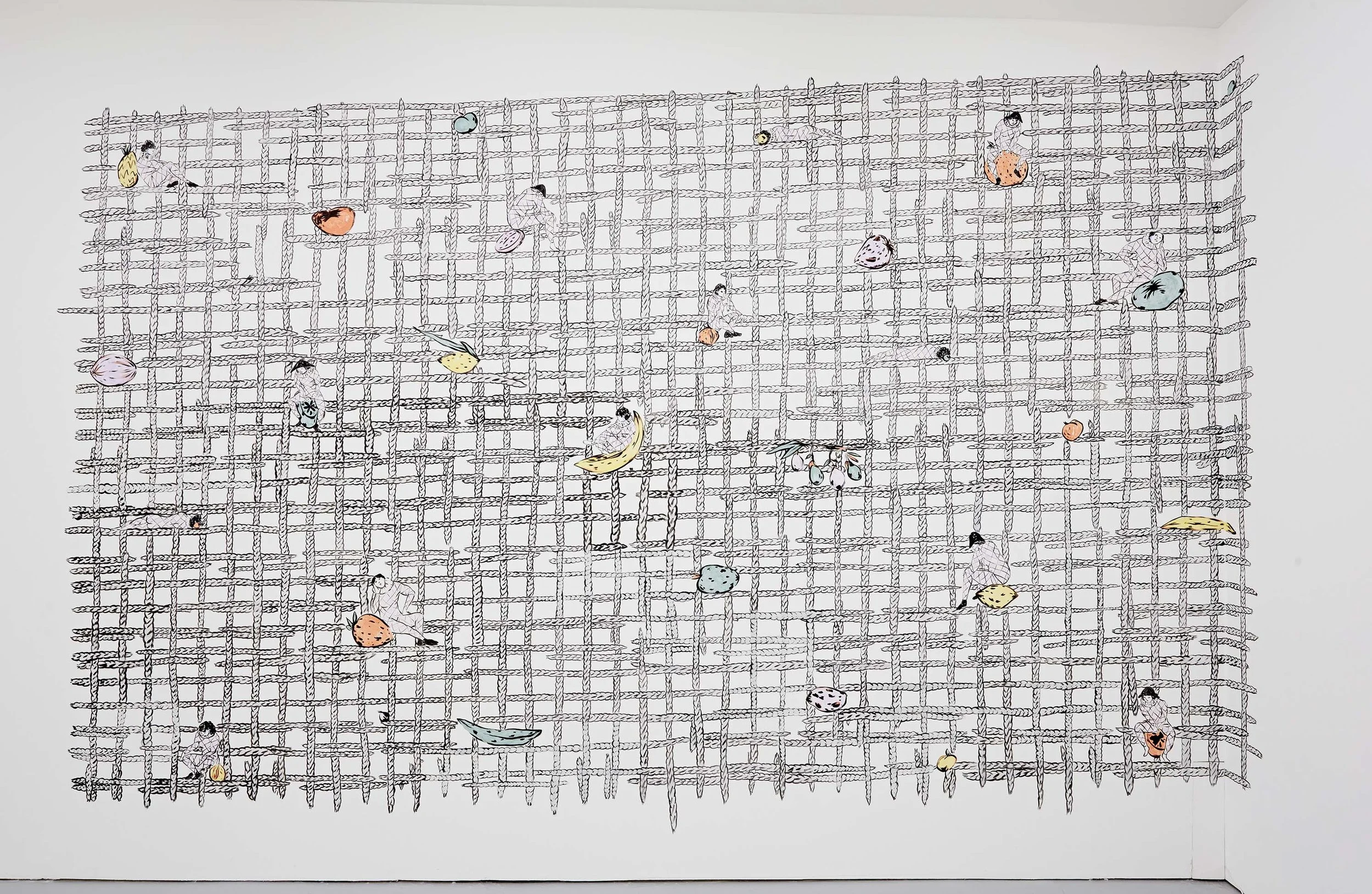 Christian Newby / Spring Syllabus installation detail