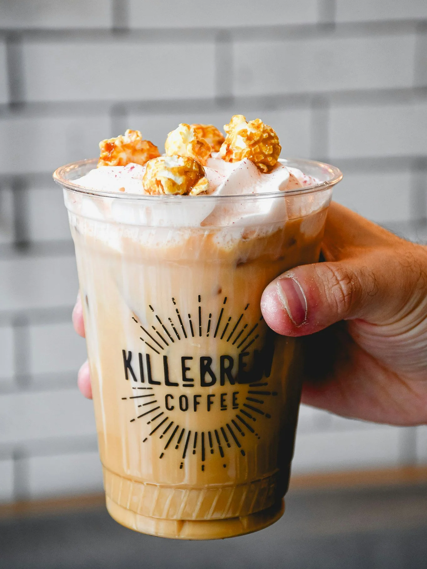 Take your taste buds out to the ballgame with the 7th Inning Stretch latte&mdash;caramelized peanut, vanilla foam, and a winning Cracker Jack finish. ⚾🍿 ☕

Available during the month of September!
.
.
.
#killebrew #coffeeshop #thegulch #nashvillecof