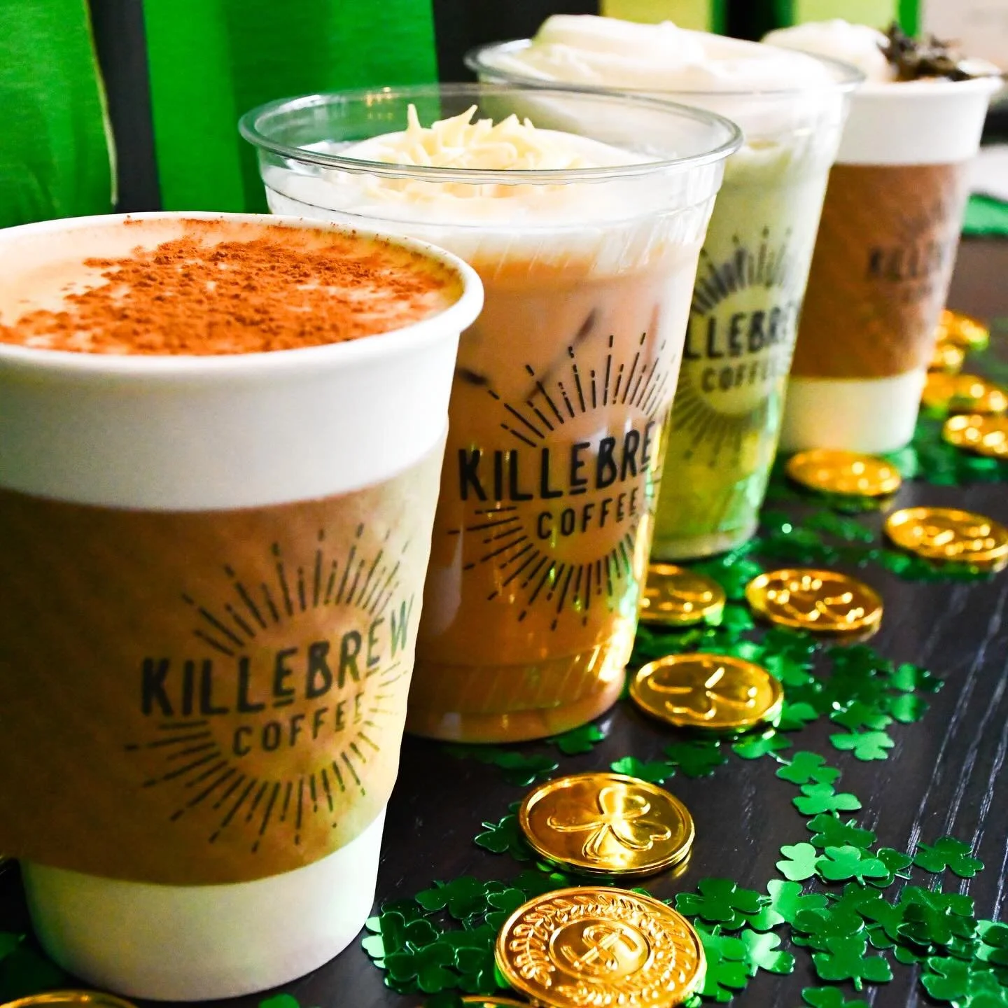 HAPPY ST PATRICK&rsquo;S DAY🇮🇪🌈🍀

Have you tried our March Specials?? If you haven&rsquo;t, well then lucky you - we&rsquo;ve got coffee☕️💚