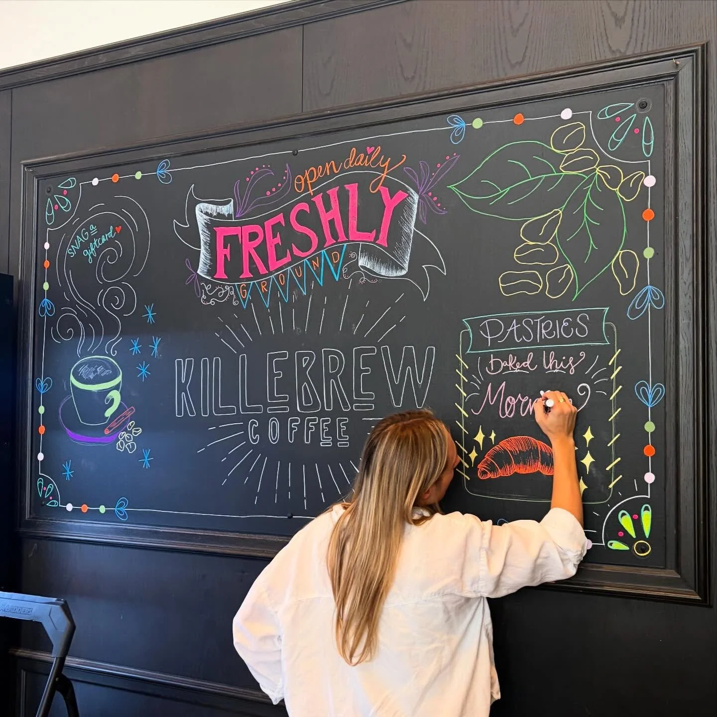 Got that fresh paint☕️✨

#nashville #nashvillecoffee #coffeeshop #killebrew