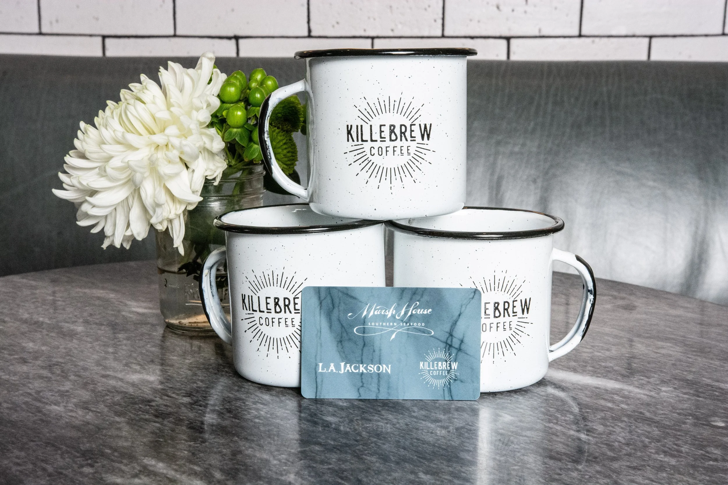 Killebrew Gift Cards and Coffee Mugs