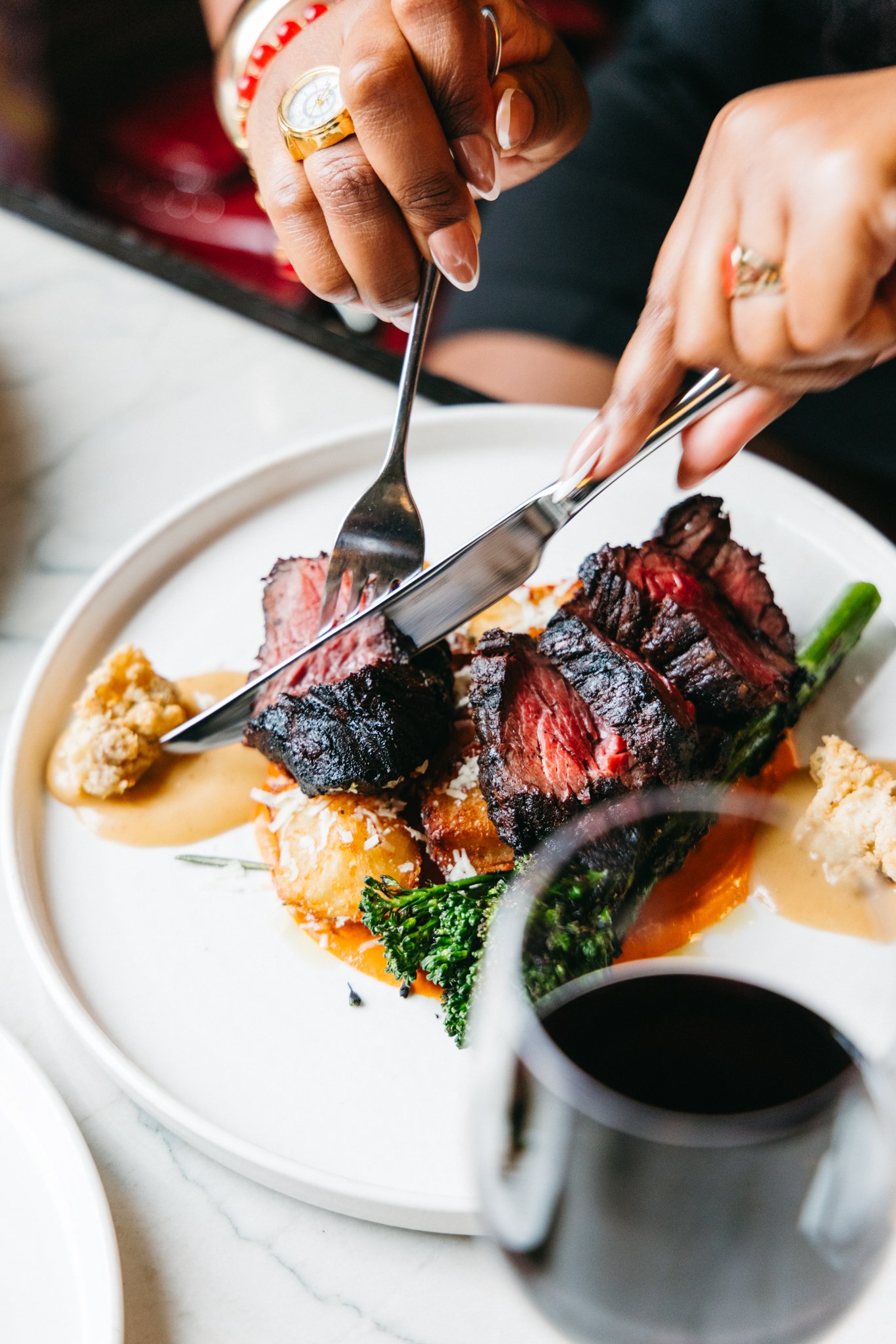 Steak Dinner Marsh house