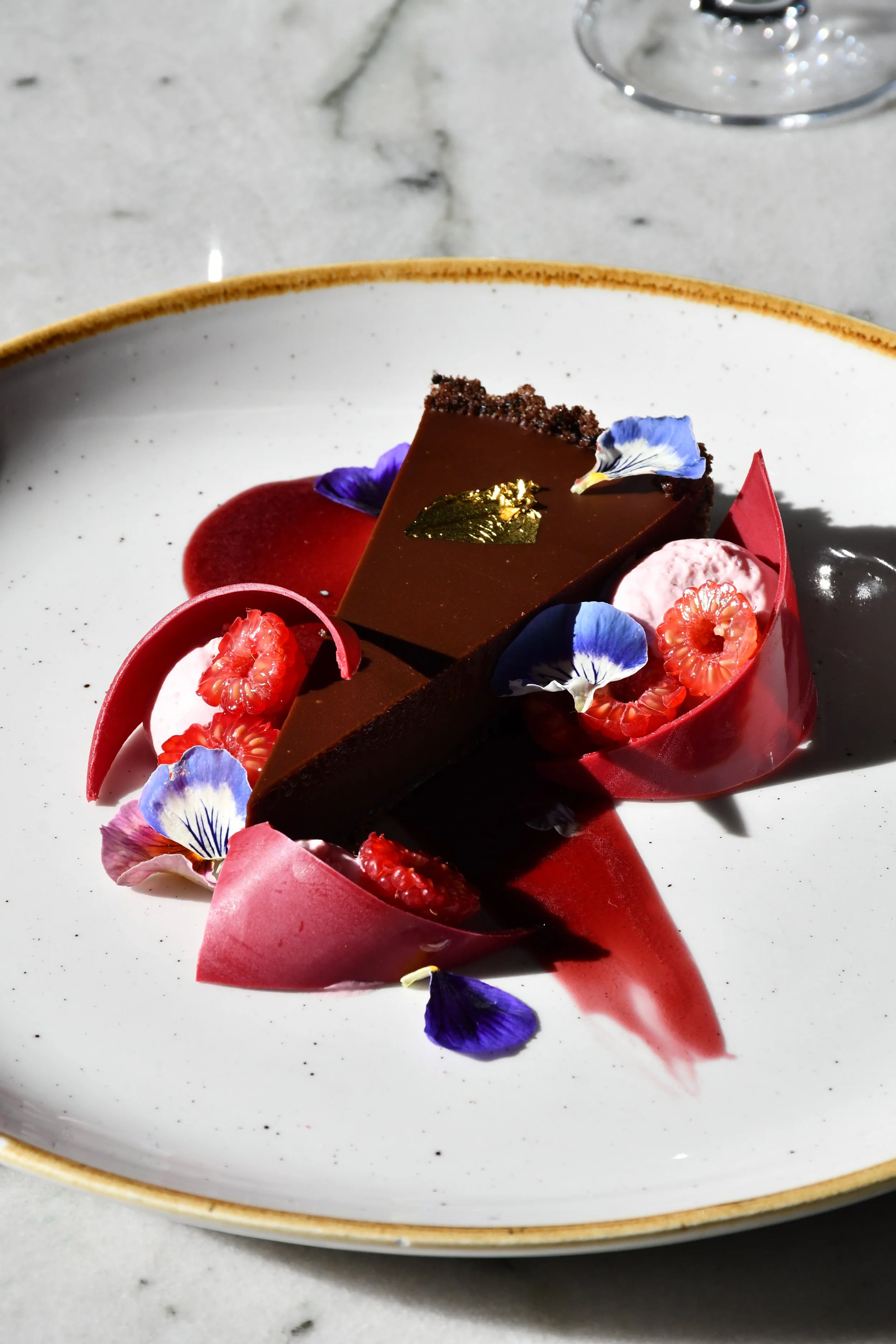 Dessert at Marsh House nashville