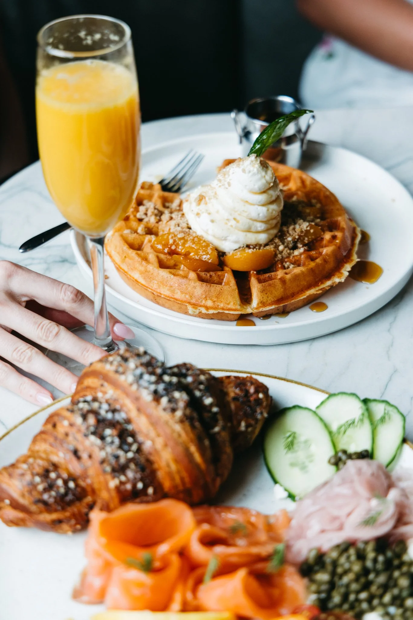 Brunch Food Items at Marsh House