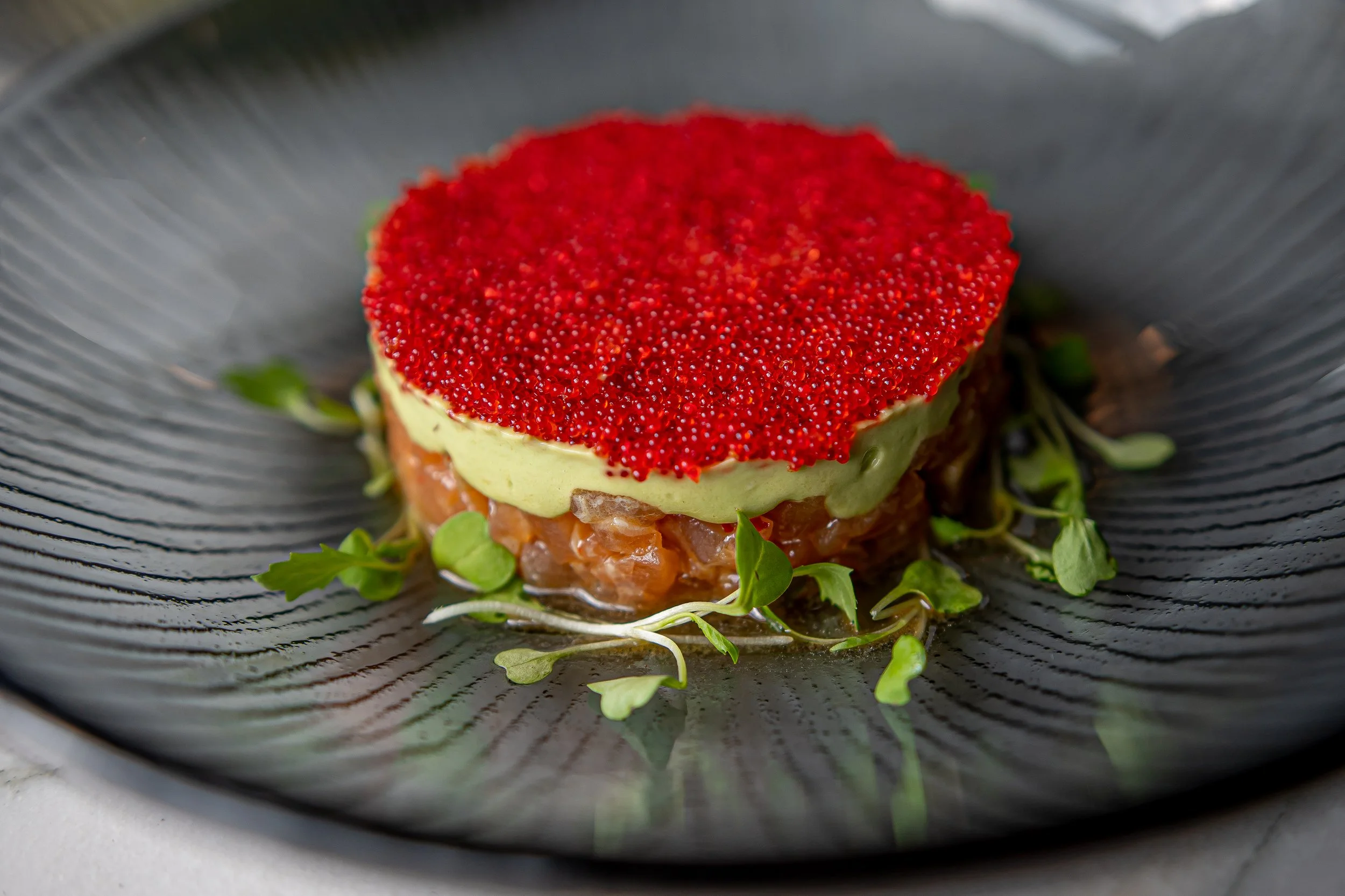 Salmon Tartare Marsh house Nashville Gulch