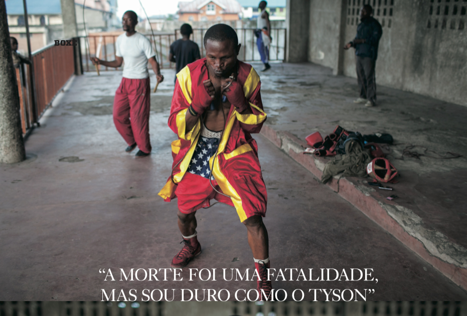O último a desafiar Kibomango morreu no ringue