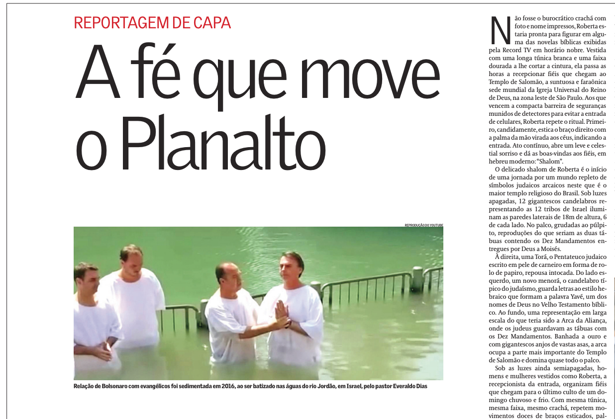 Os profetas do Apocalipse e a fé que move o Palácio do Planalto