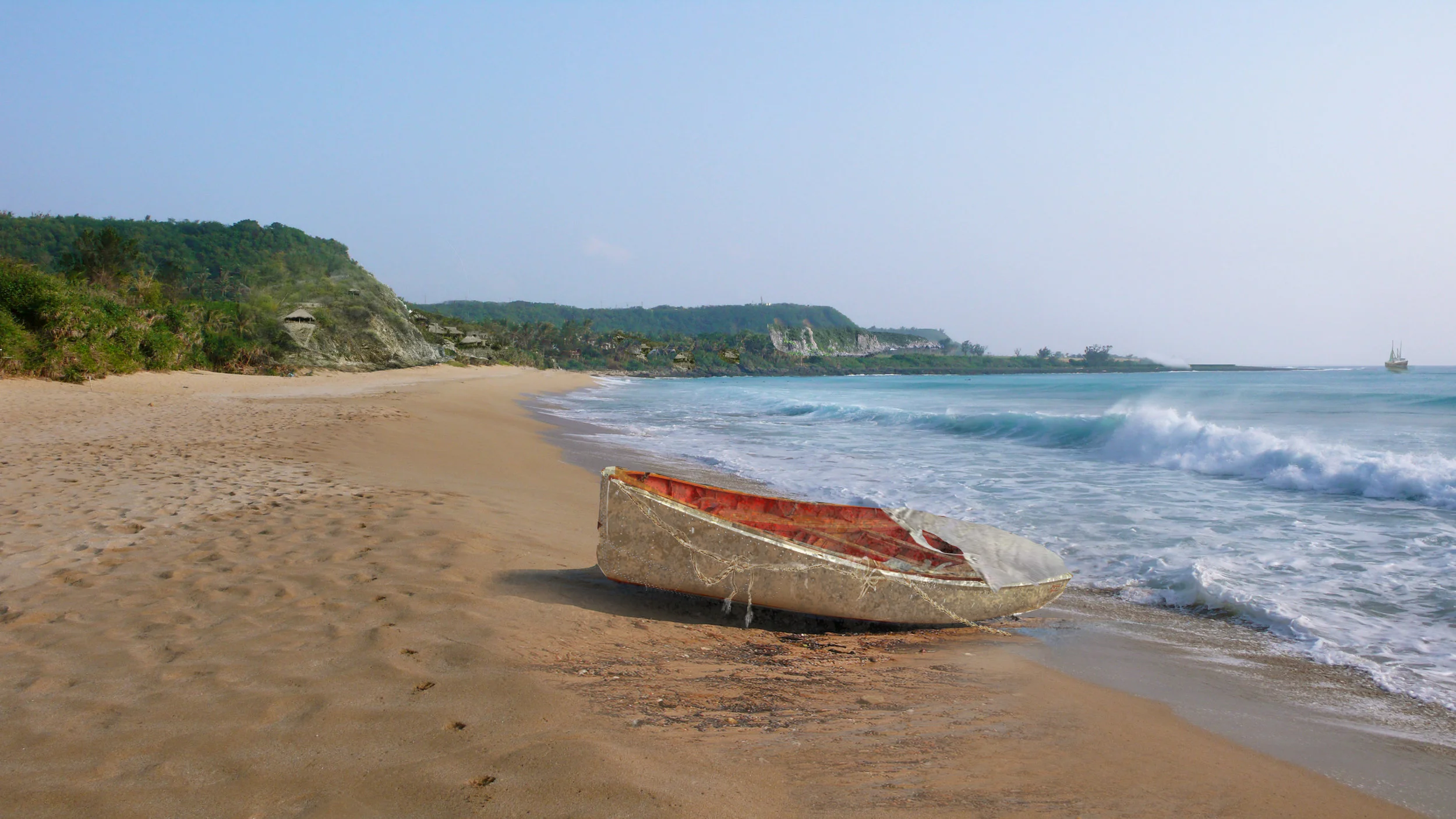 Illustration: Washed Ashore in Mexico