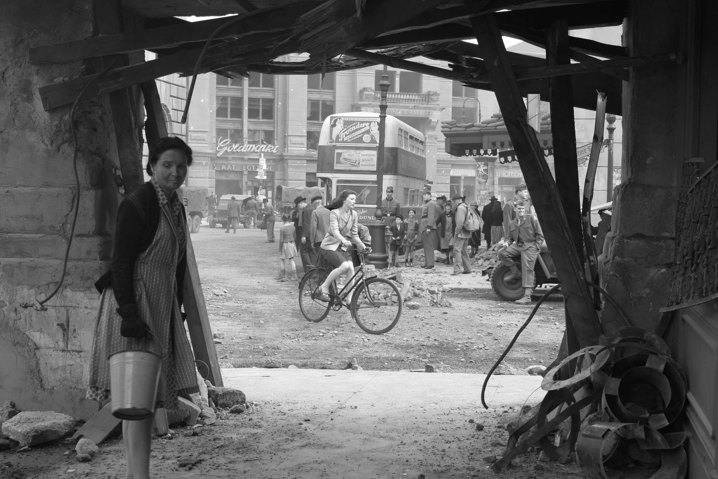 Production Still: Bus Stop