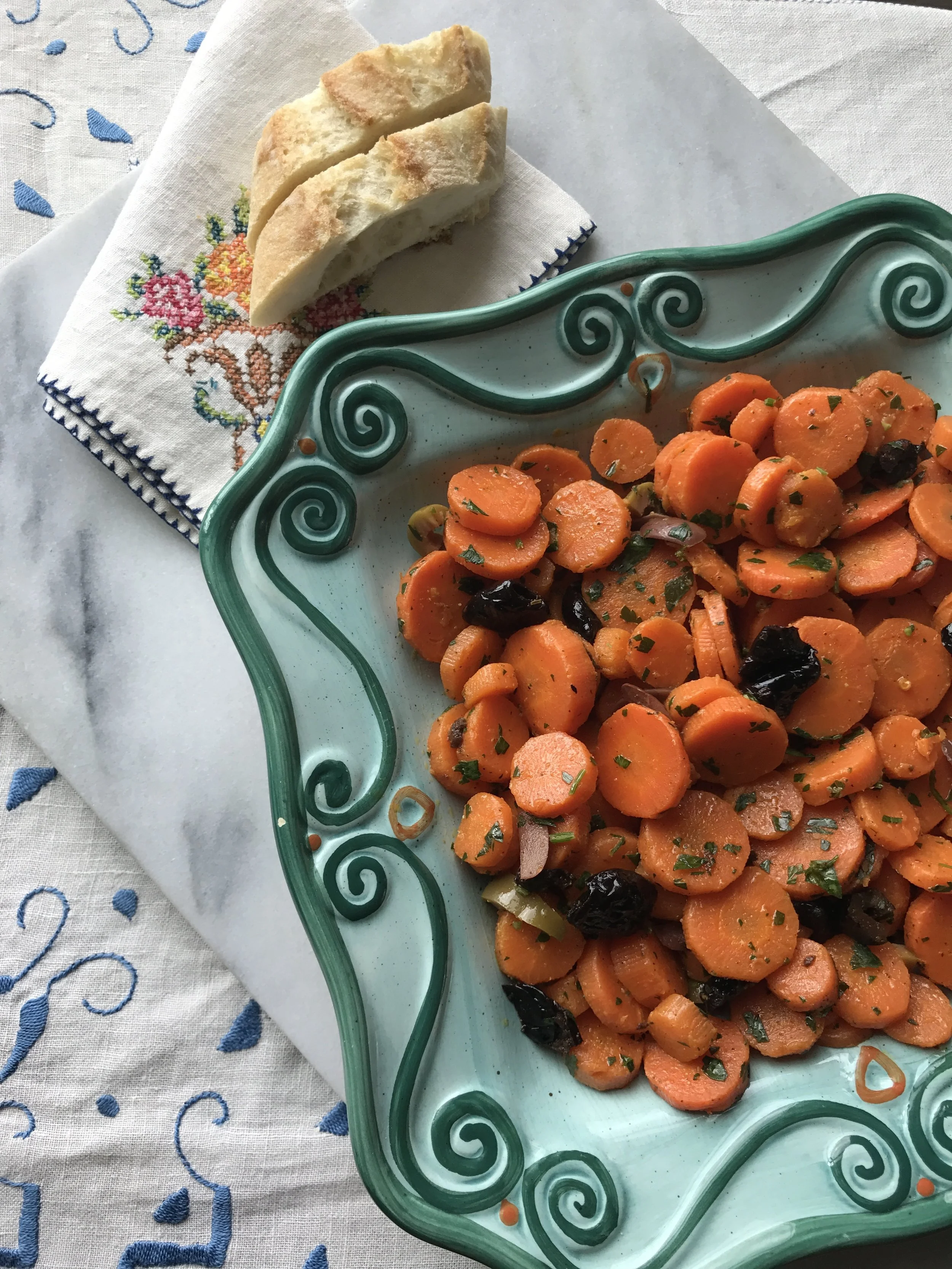 Tunisian carrot salad