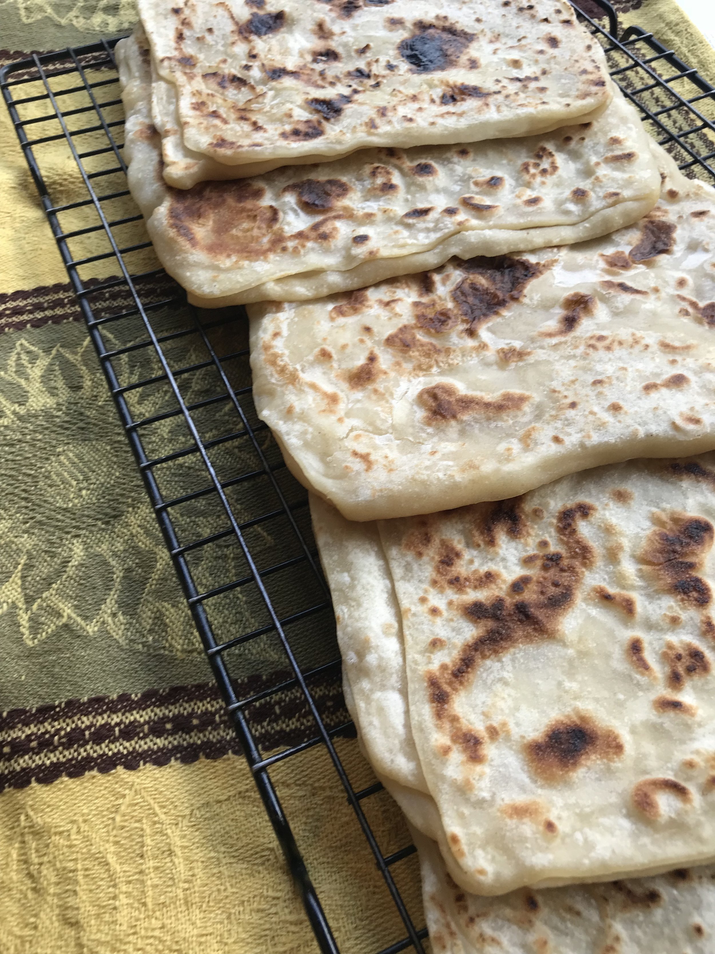 Tunisian bread: rougag — Our Tunisian Table