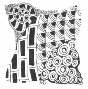 Zentangle, Doodling, Printemps, Beelight