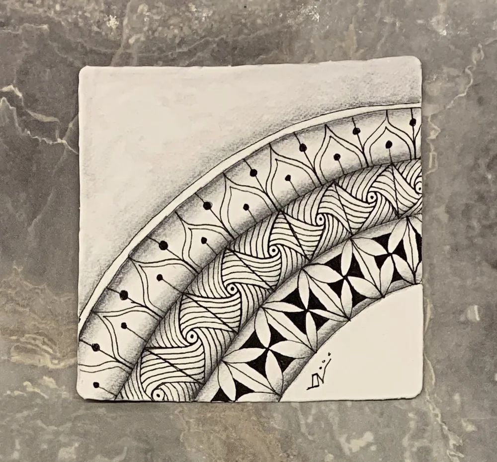 The 8 steps of Zentangle drawing changed my life — I Teach Tangling