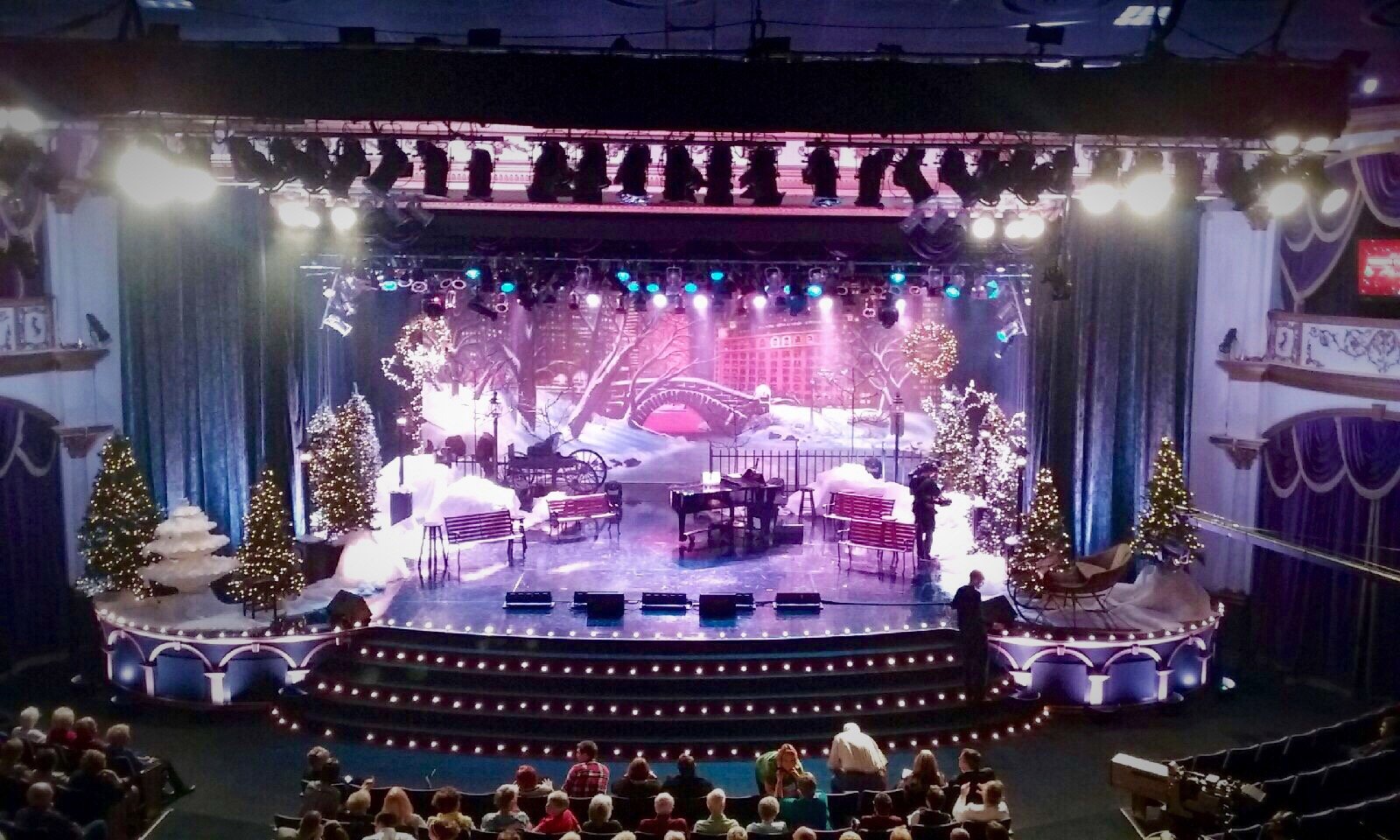 Winter Wonderland Porduction Design for stage show in Nashville, TN