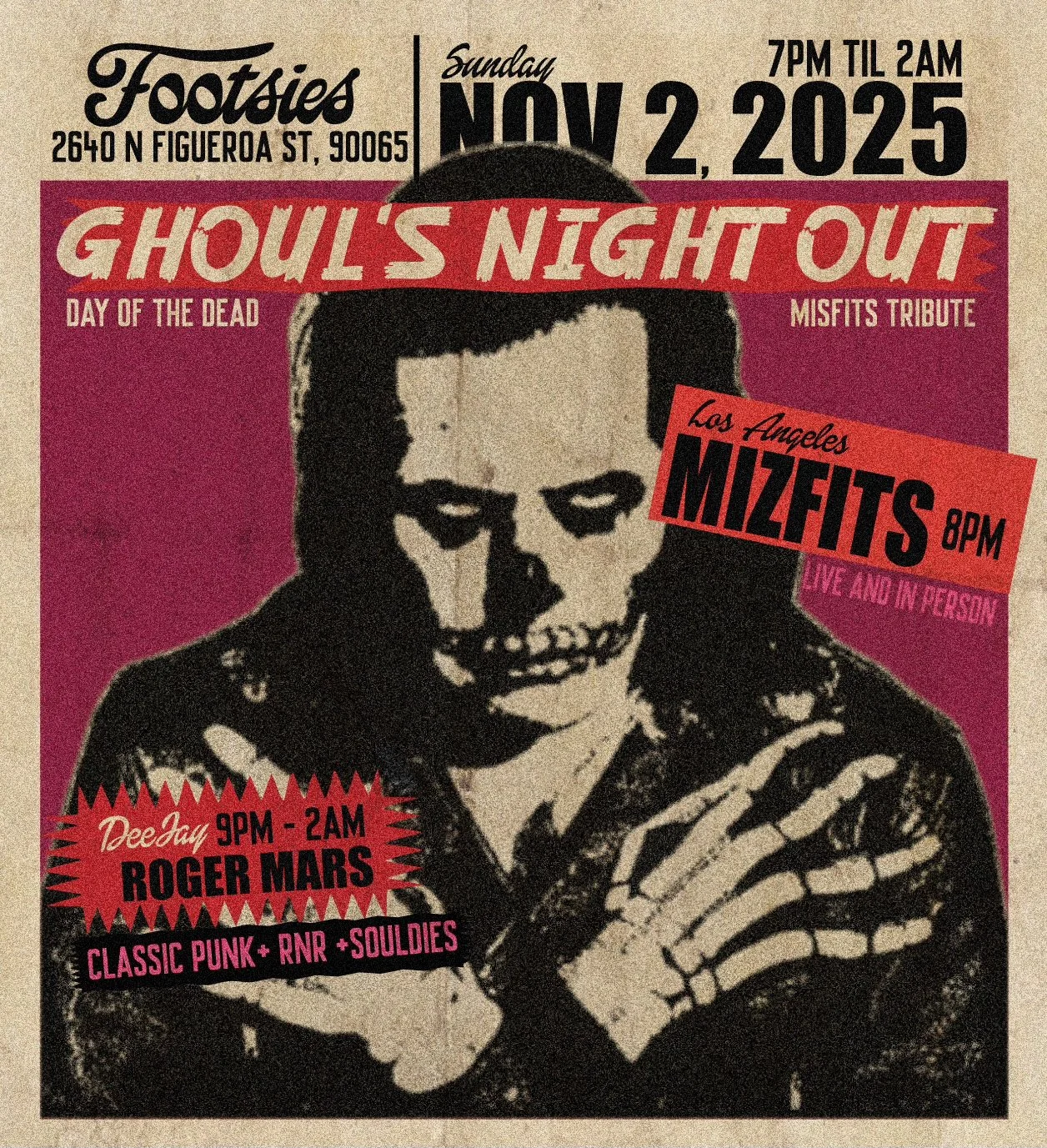 Ghoul's Night Out w/ LA Mizfits
