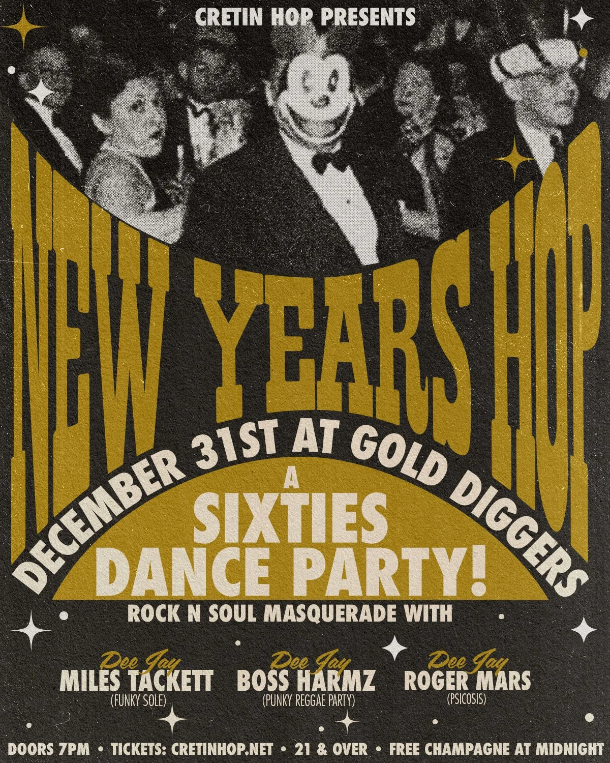 New Years Hop: A Rock N Soul Masquerade