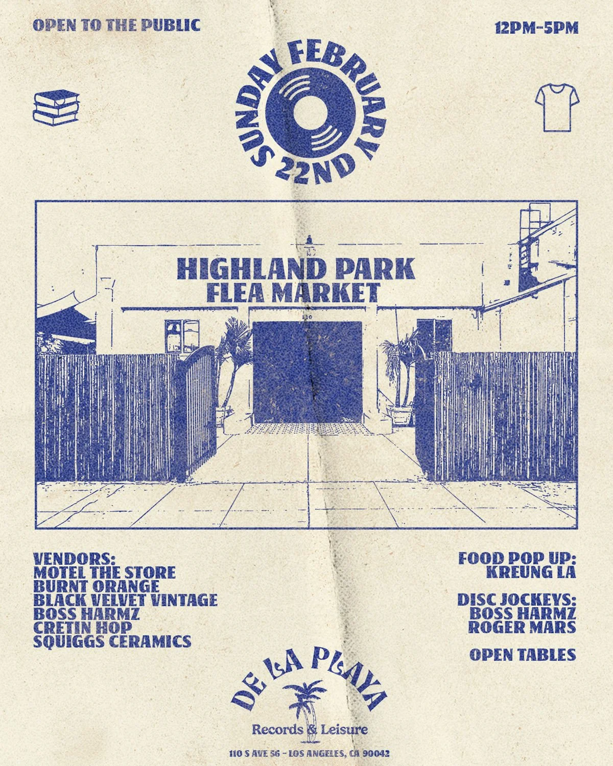 Highland Park Flea at De La Playa