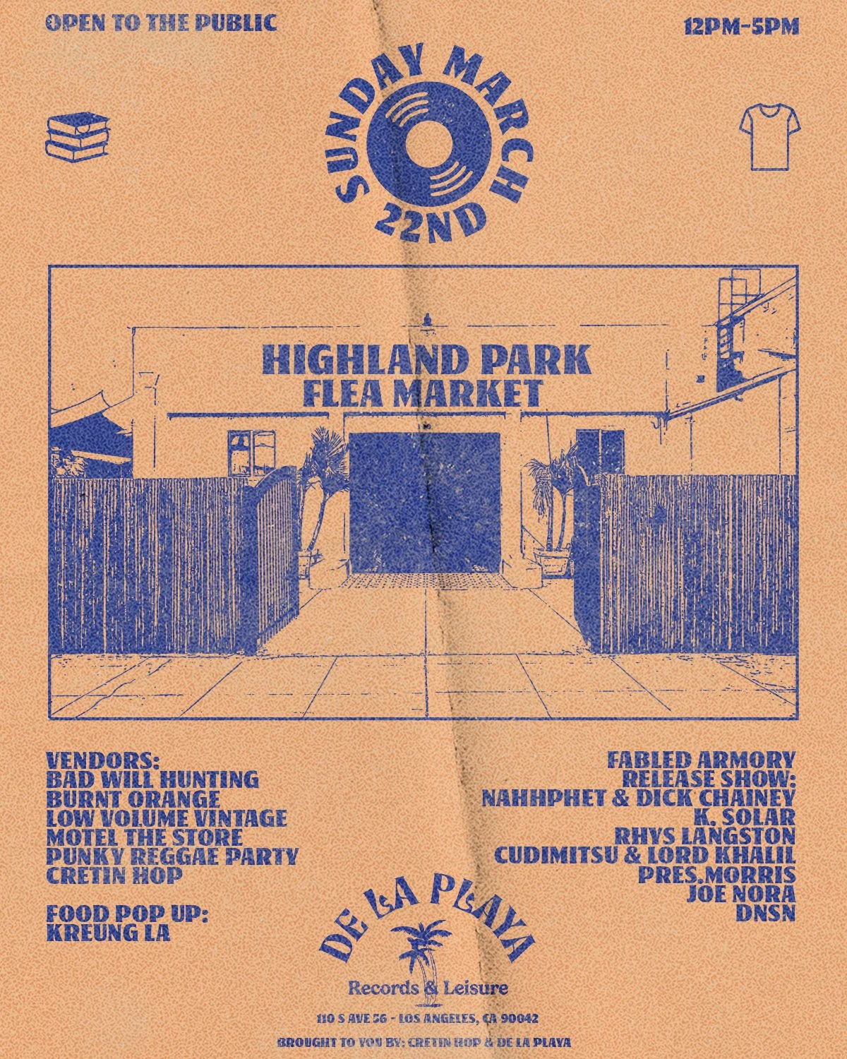 Highland Park Fleak Market at De La Playa