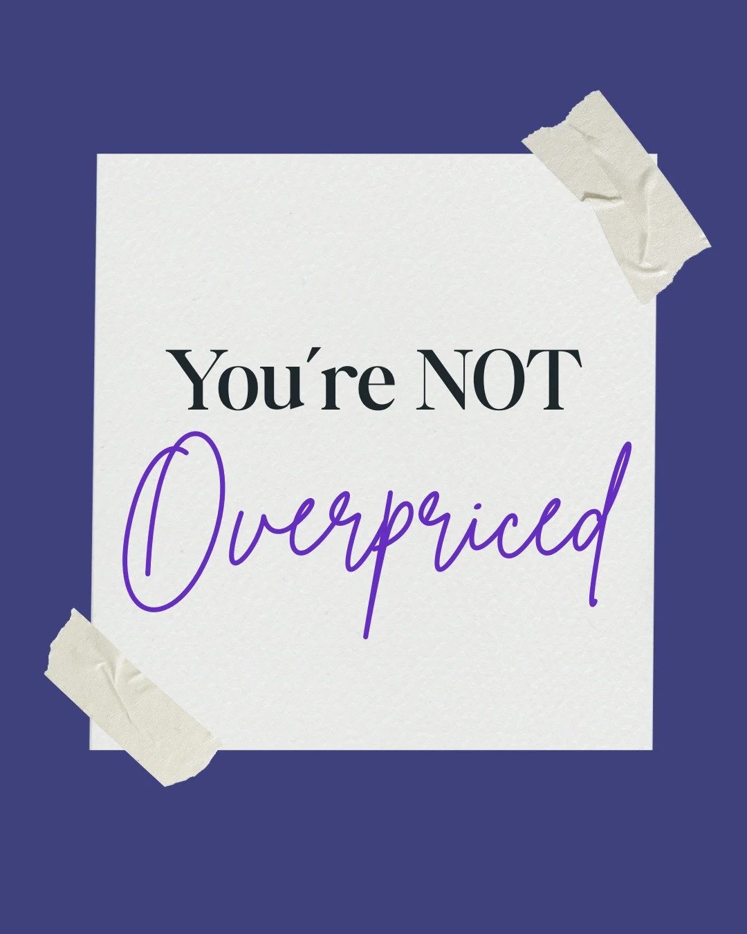 If clients regularly react with surprise when you share your price, it doesn&rsquo;t automatically mean you&rsquo;re charging too much. More often, it means they don&rsquo;t fully understand the level you work at yet.

When expectations aren&rsquo;t 