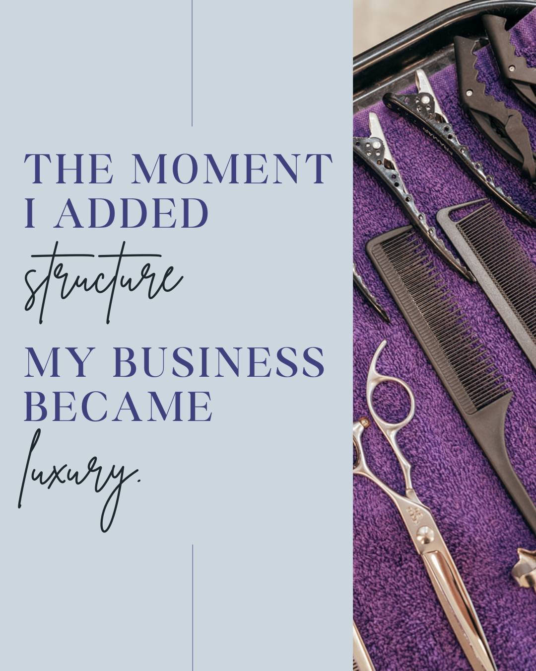 For a long time, I thought being available made me a better stylist.
Answering messages late. Squeezing people in. Explaining my prices. Bending my own rules so no one felt uncomfortable.

What it actually did was attract clients who felt unsure, hes