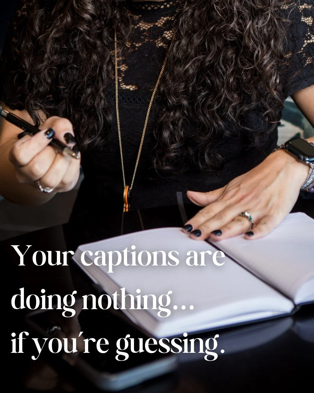 Posting more doesn&rsquo;t make your business grow.

Random content creates random results. Misaligned inquiries. Inconsistent income.

The words you use online do the heavy lifting. They position you, pre-qualify clients, and set expectations before