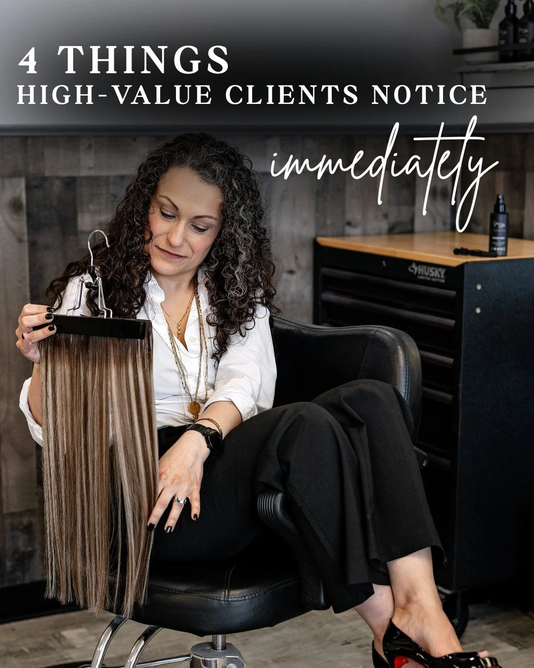 High-value clients notice everything.

The process.
The communication.
The confidence behind your pricing.
The way the experience feels before they even book.

Luxury is built through clarity, consistency, and trust.

If you&rsquo;re ready to elevate