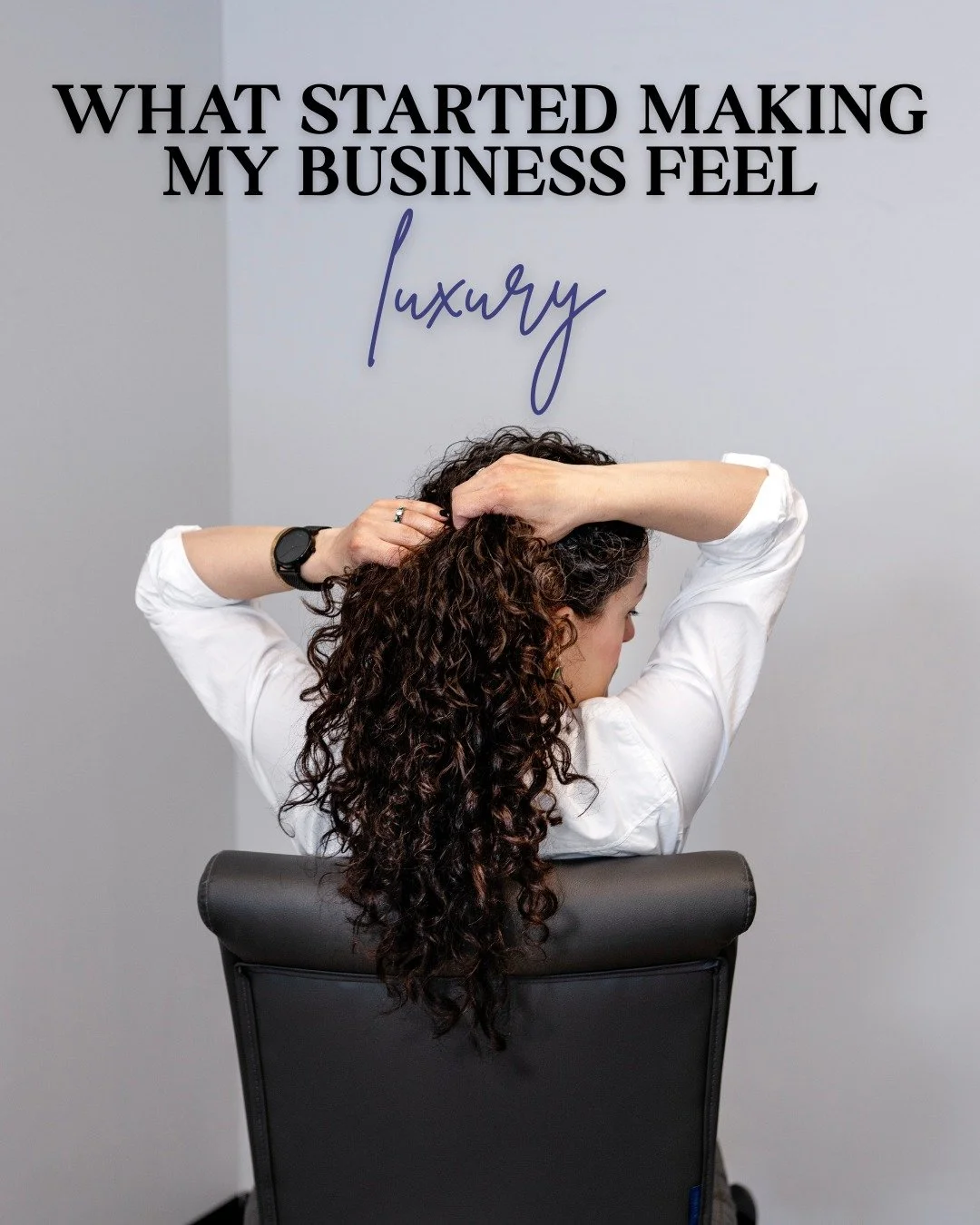 What started making my business feel luxury had very little to do with doing more.

It was the refinement behind the scenes.

Clearer communication.
Stronger structure.
A more intentional client experience from beginning to end.

Once that side of my
