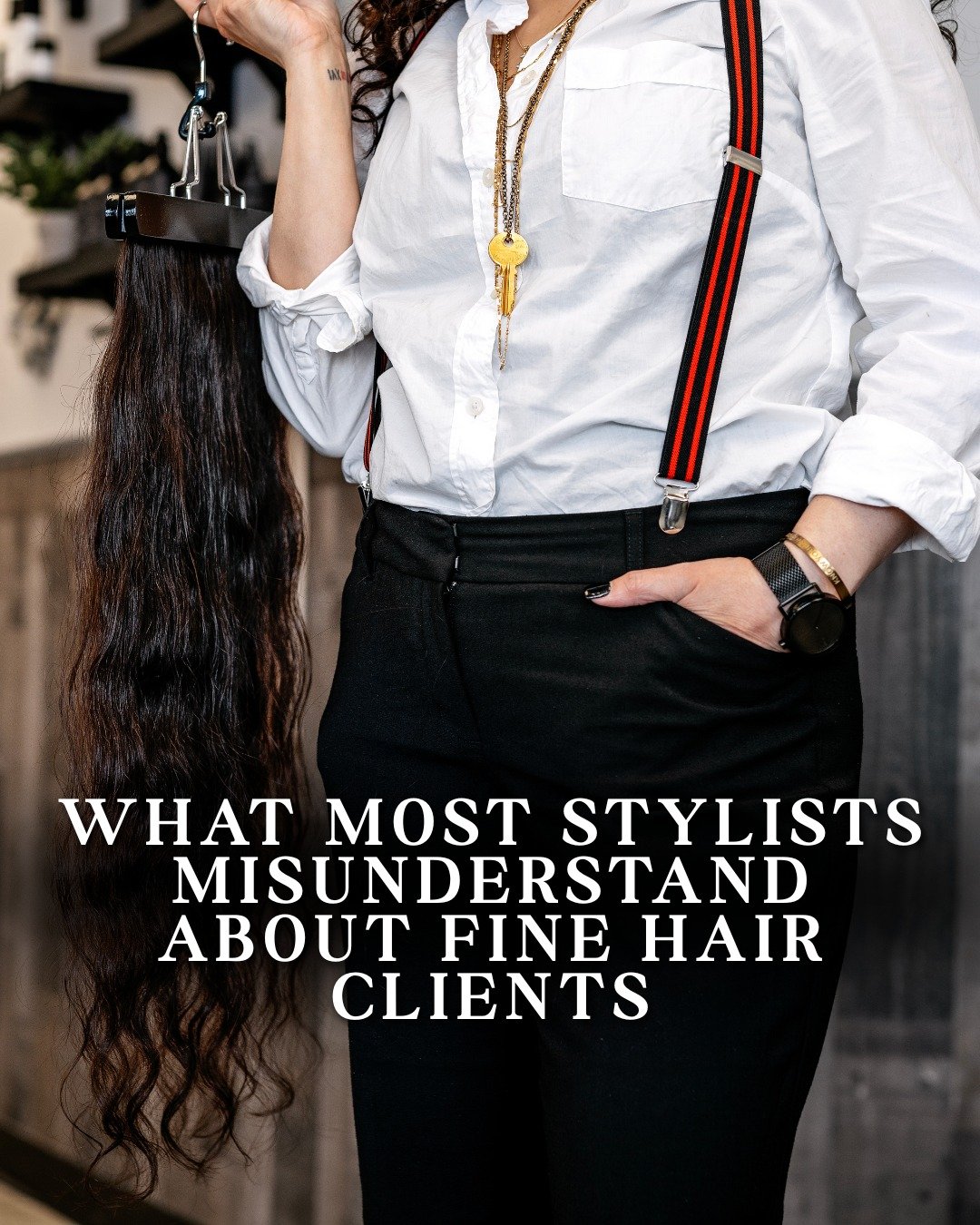 Fine hair clients require a different level of discernment.

Most are not looking for the biggest transformation possible. They want refinement. Softness. Movement. Hair that feels believable and effortless on them specifically.

That&rsquo;s where a