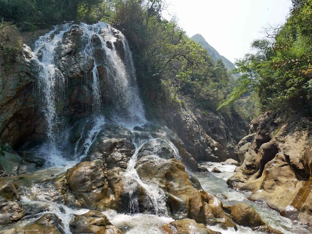  Silver Waterfalls in Cat Cat village (Mar 23). 