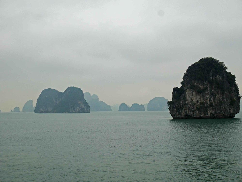  We'll be dreaming of the painting-like layers of Halong Bay's limestone mountains for many years to come (Mar 28), 