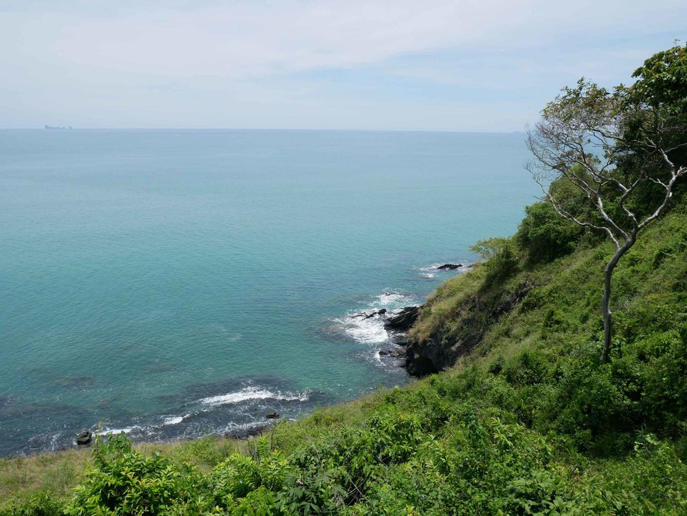 View from Noon Restaurant, which overlooks Nui Bay near the southern tip of Koh Lanta.&nbsp; 