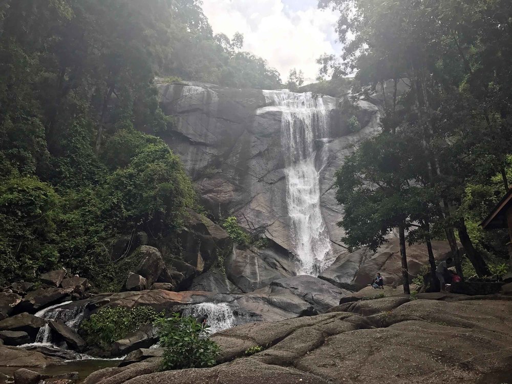 Beached out, we chased a few of Langkawi's roaring waterfalls, including Seven Wells pictured here (April 24).&nbsp;&nbsp; 