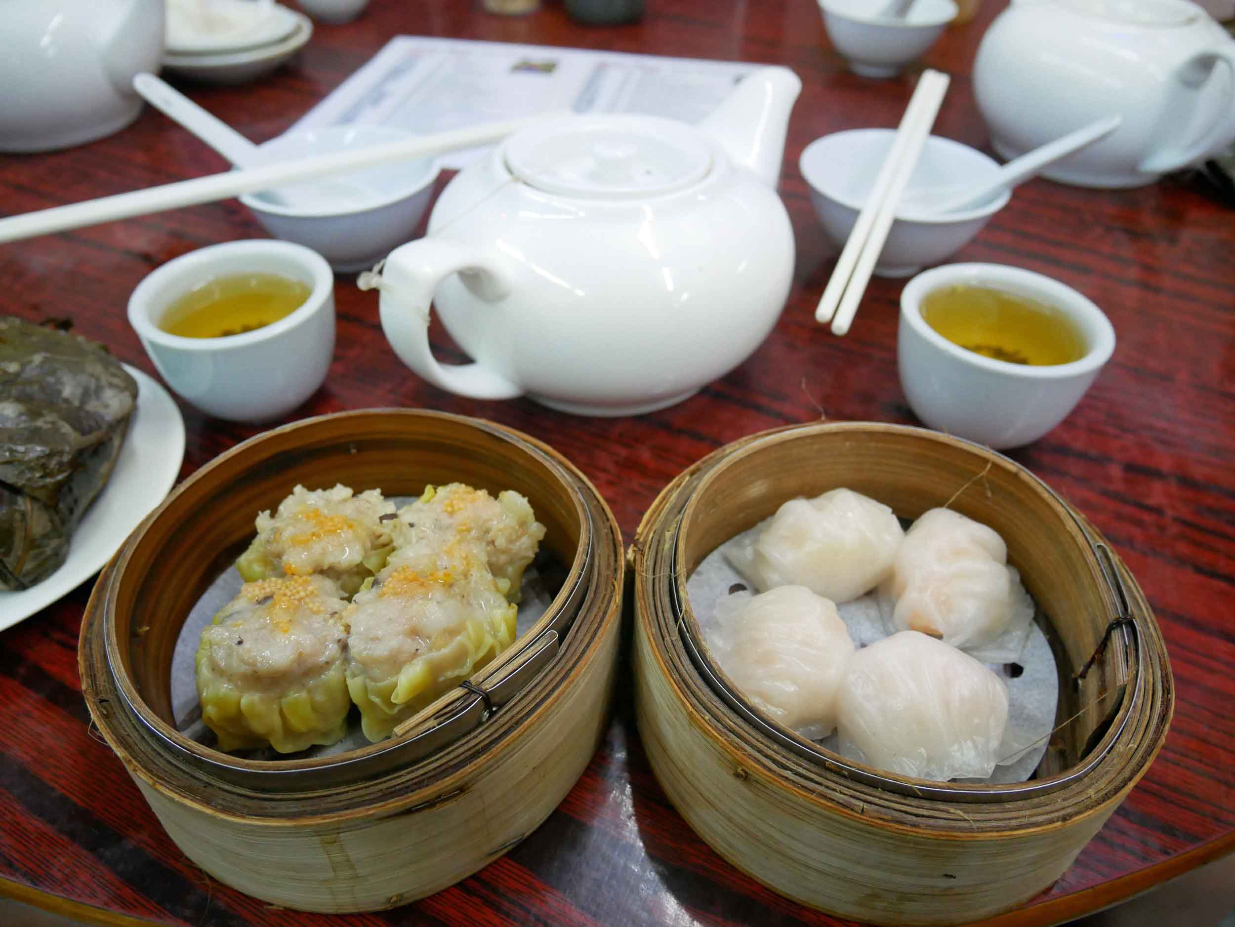  Nothing like oodles of steamed dumplings to kick-start your day.&nbsp; 