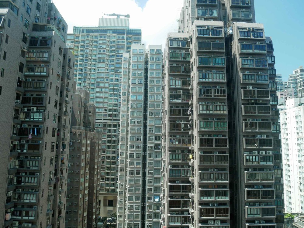  A typical view of Hong Kong, a true vertical city.&nbsp; 