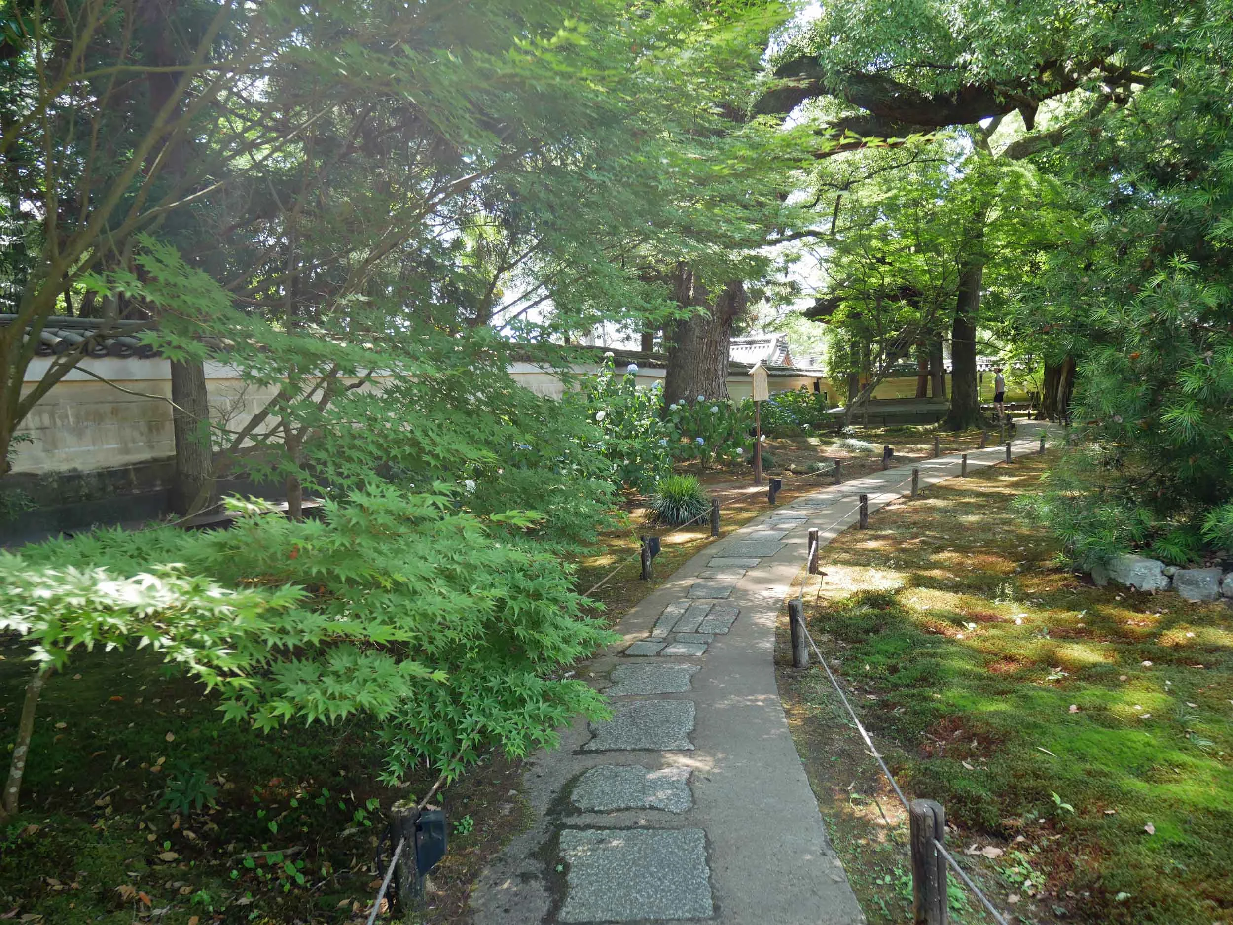  After checking out the interiors, we strolled the gardens which include centuries old plantings and trees.&nbsp; 
