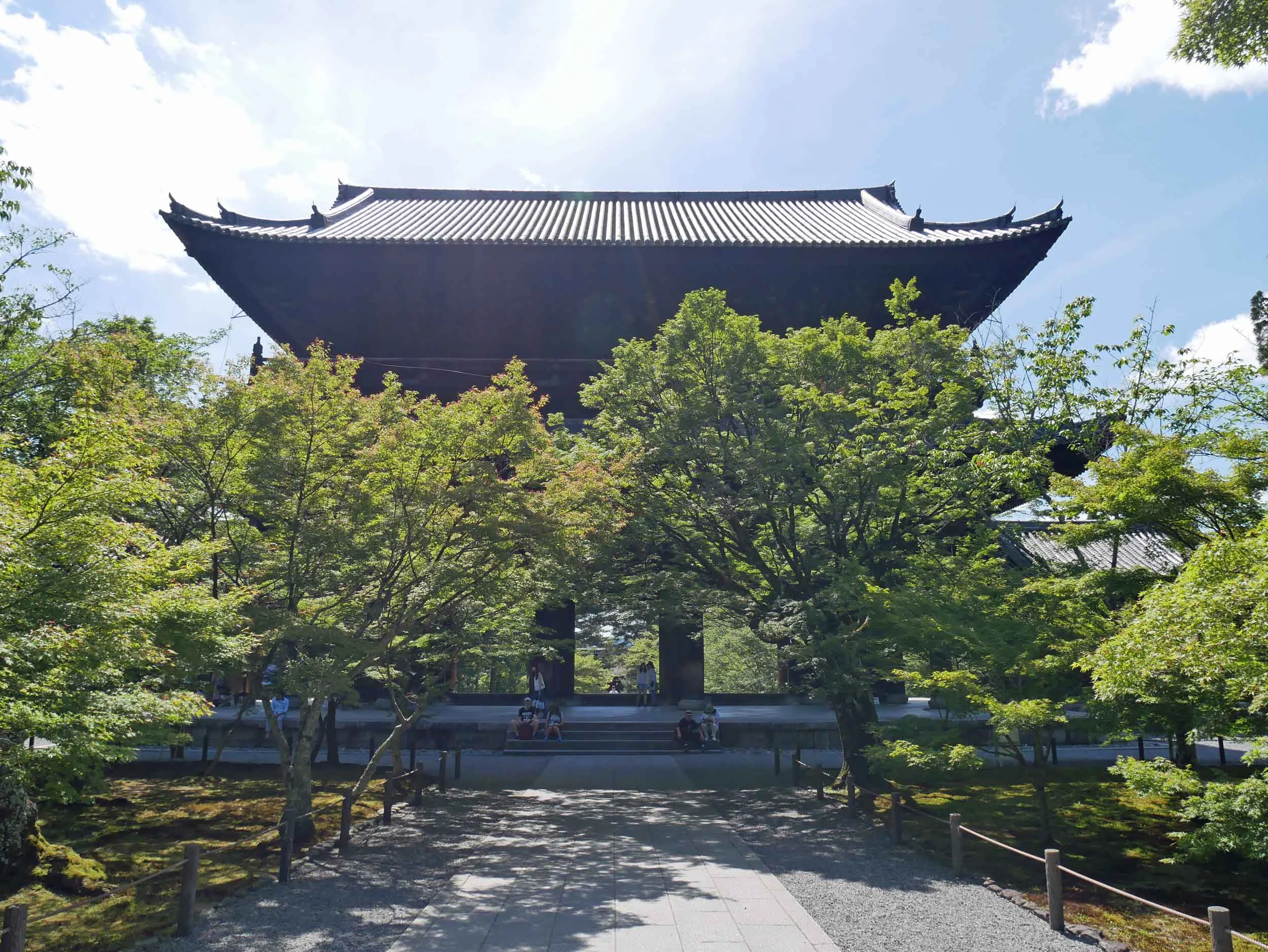  Zenned out in Nanzen-ji. 